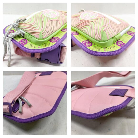 Authentic Gucci Waist Pouch Green Nylon mon559-111025 - Picture 10 of 16